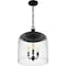 Quoizel Pendant Mid Pendant 3 Lights Matte Black QP6205MBK - alternate 2
